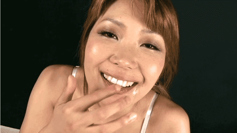 「肉食痴女 スペルマニア」星優乃のザーメンごっくん